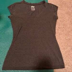*DONATED* Pitaya charcoal cap sleeve t-shirt